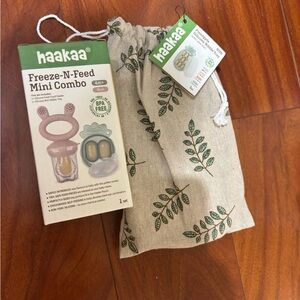Haakaa Freeze-N-Feed Mini Combo - Pink